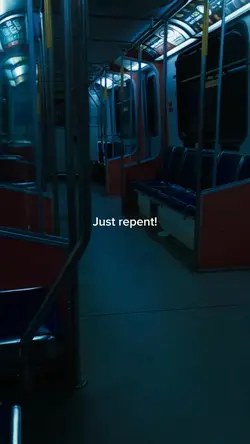 Repent.