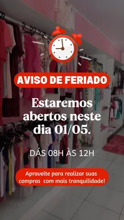 loja aberta feriado 