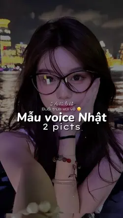 Mẫu voice Nhật