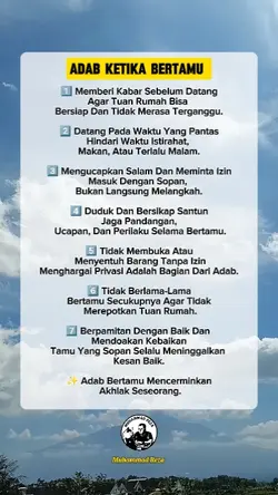 Adab bertamu