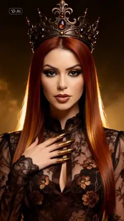 Gothic ginger queen