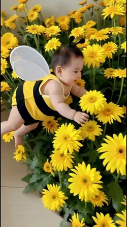 the cute babybee