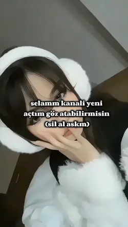 kanali yeni açtım 