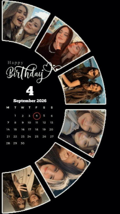 Birthday 4 September