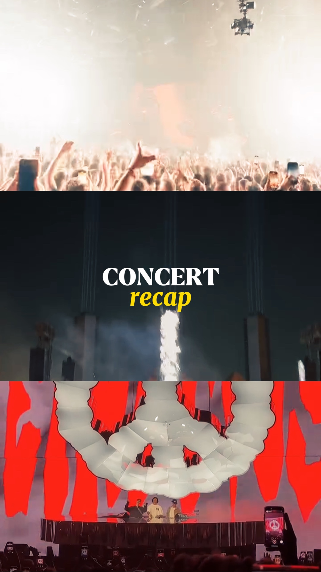 Concert recap