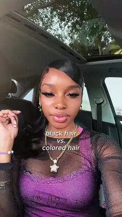 black vs colored 