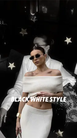 Black white style
