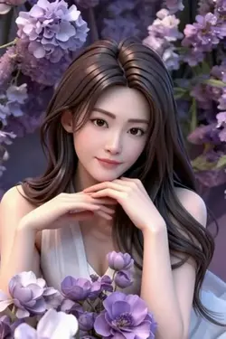 紫色花