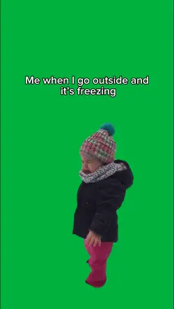 Itβs freezing