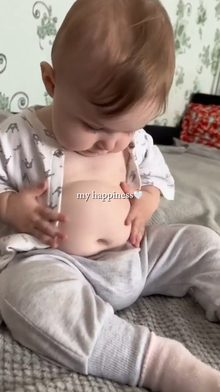Bebé, mi felicidad.