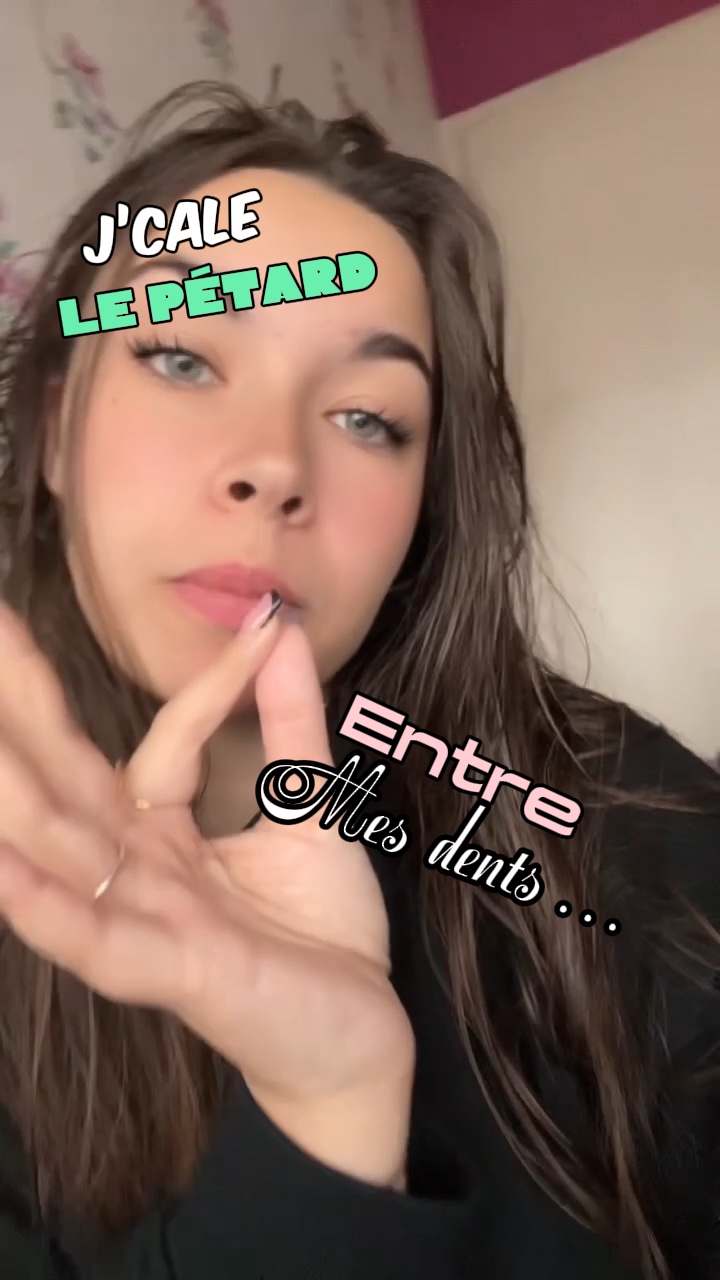 J’calé le pétard