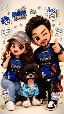 Couple Caricature|