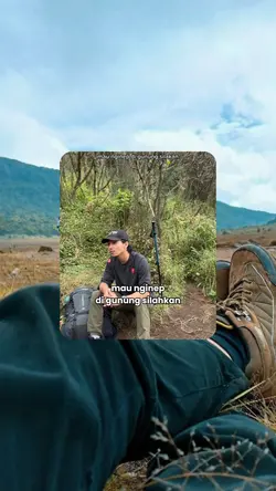 mau nginep di gunung