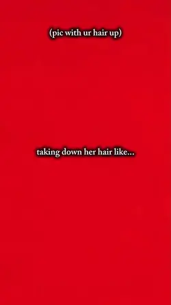 hair up vs hair down