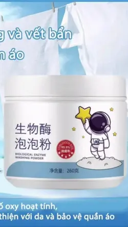 bột tẩy trắng enzyme