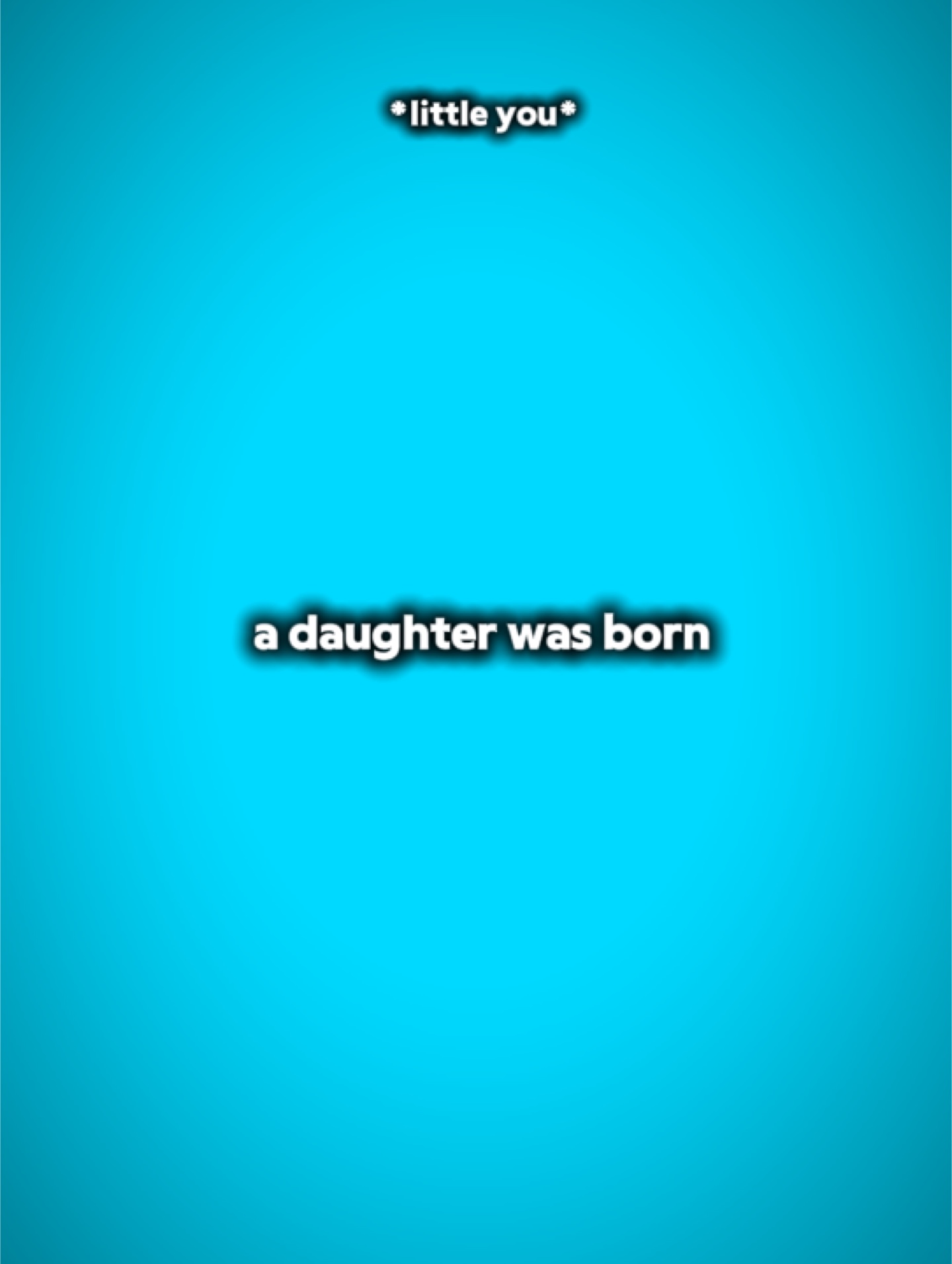 Daughter was bor