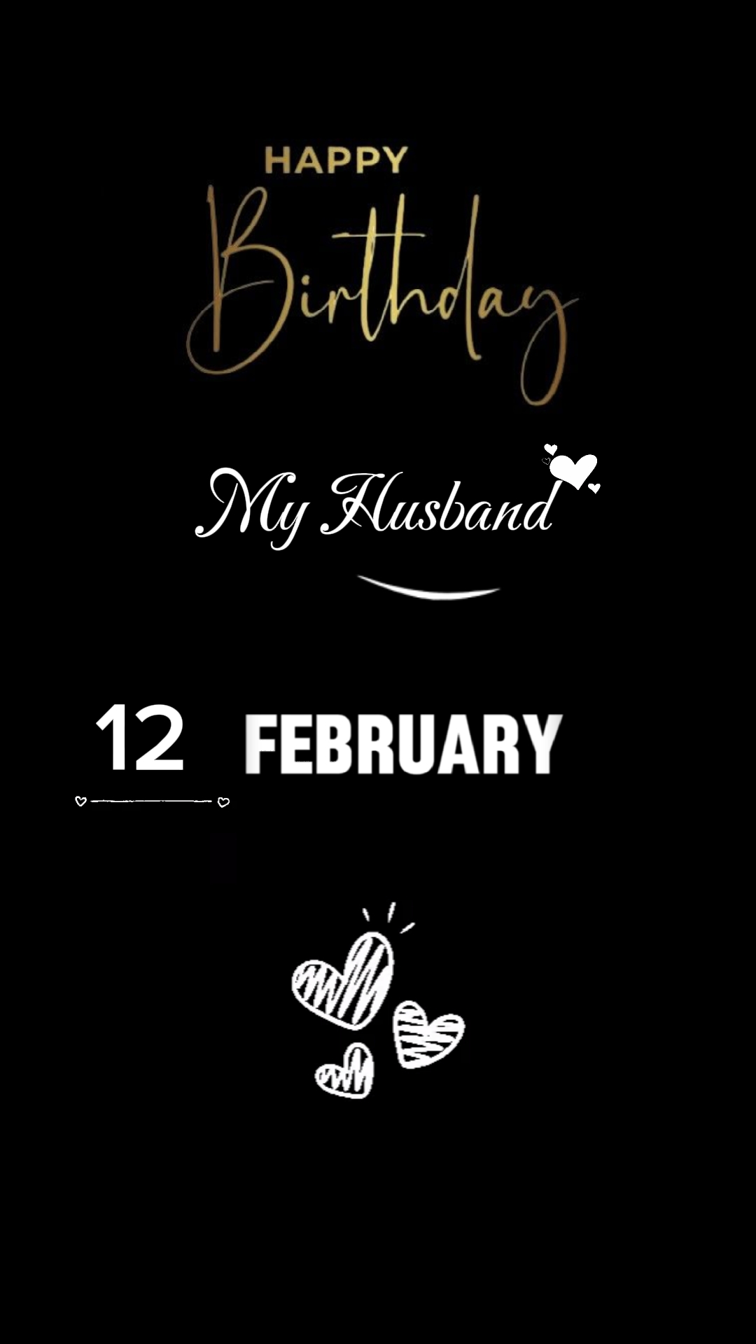 Hbd 12 February Love