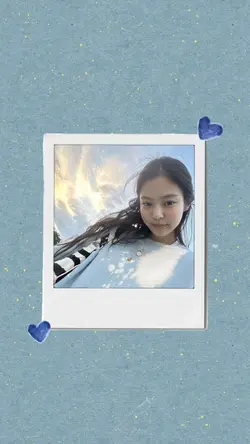 Blue Polaroidd