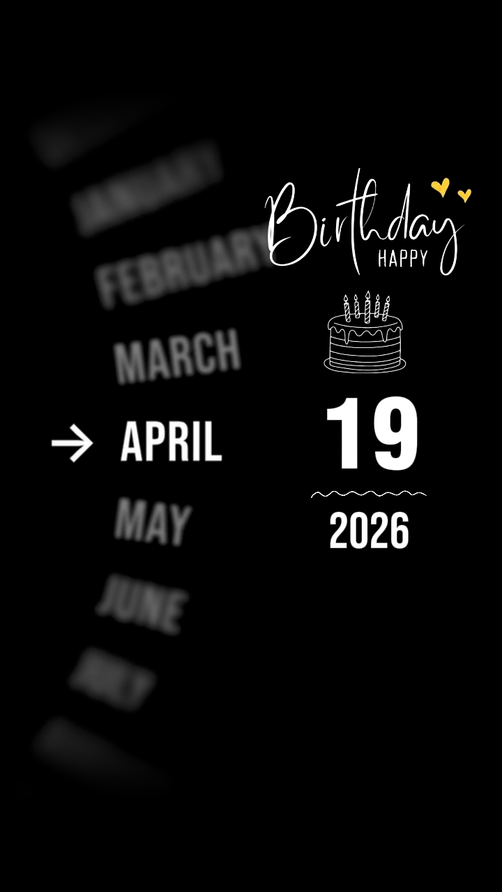 BDAY DAUGHTER 19 APR