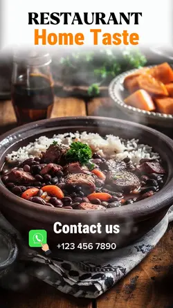 Restaurant food