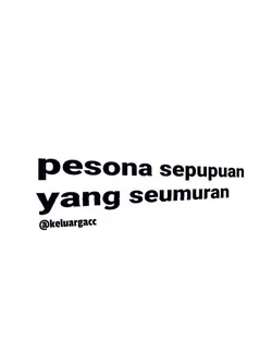 3:4 Pesona Sepupuan