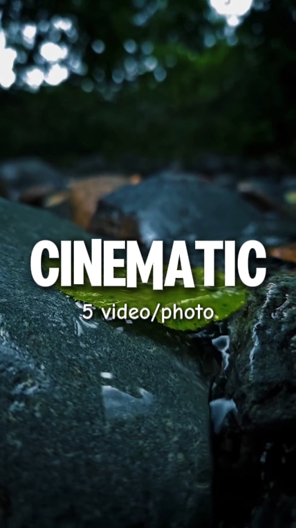 5 video cinematic 