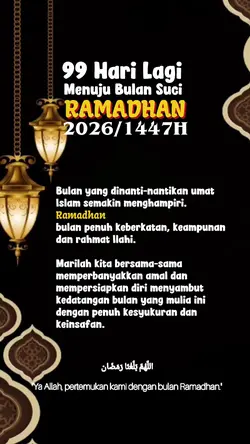 Menuju Ramadhan