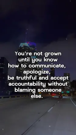 You're not grown