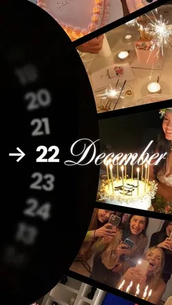 HBD 22 DECEMBER 