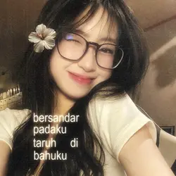 bersandar padaku 