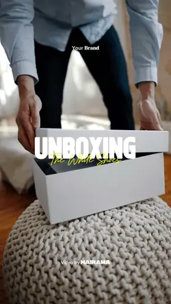 Unboxing White Shoes