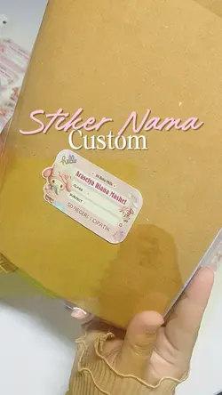 Stiker nama