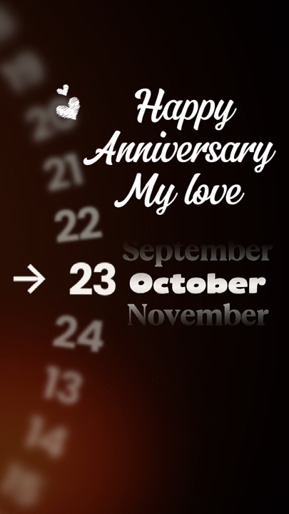 Anniv 23 October 