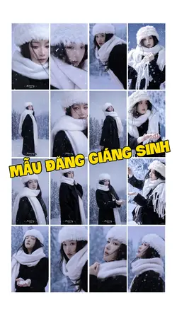 Mẫu 16 hình Noel