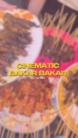 bakar bakar sate
