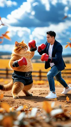 boxing vs cat