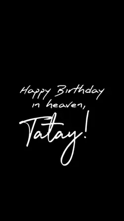 HBD IN HEAVEN