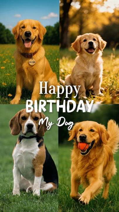 Happy birthday mydog