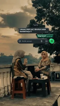 Lebaran sudah usai,