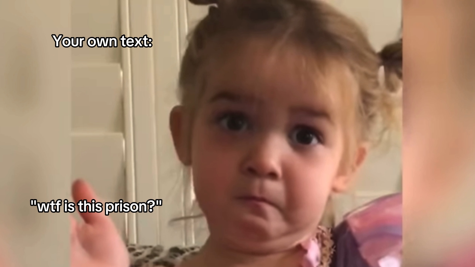 sassiest kid ever 😨