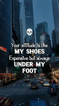 Your attitude is lik