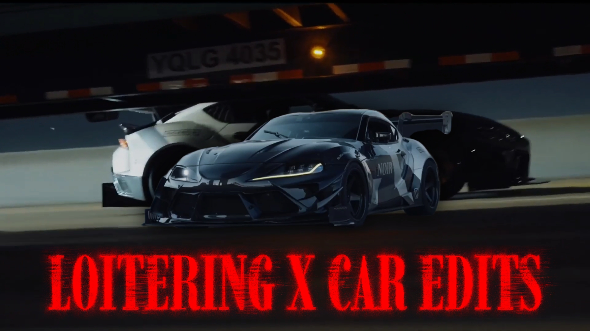 Edições de carros LOITERING