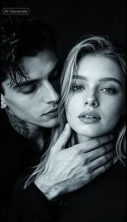 BnW Couple Potrait