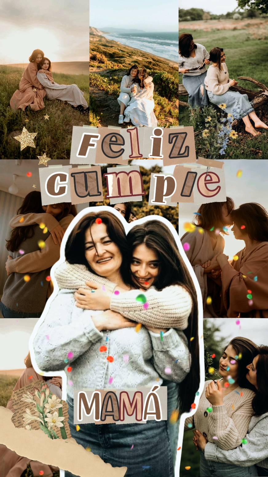 FELIZ CUMPLE MAMÁ 