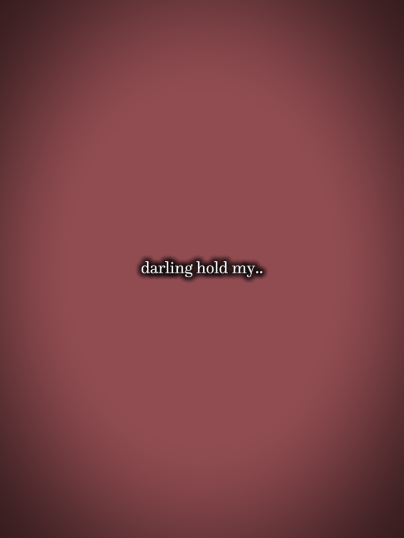 Halte meine Hand