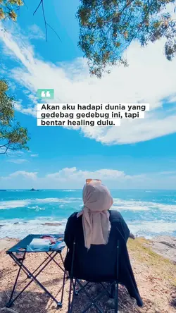 Bentar healing dulu.
