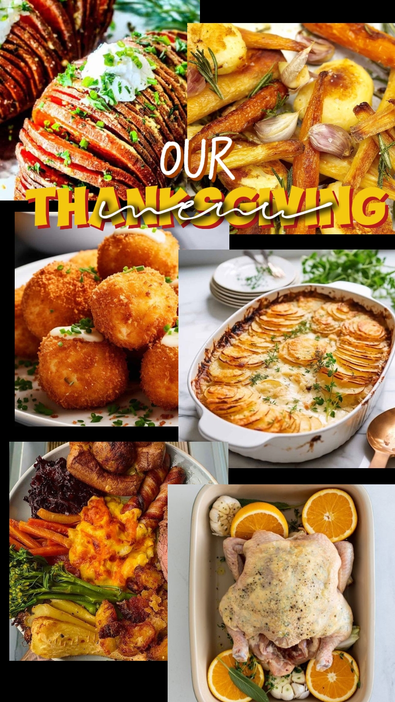thanksgiving menu