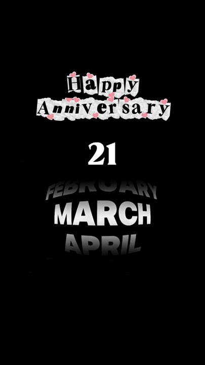 ANNIVERSARY 21 MARCH