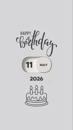 HBD 11 MAY 2026