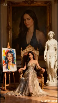 Painting 🎨❤️ portrait